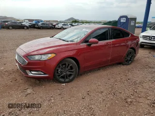 2018 Ford Fusion SE with VIN 3FA6P0HD0JR154549, listed as a Copart auction lot 64621005 with 96,285 mi miles and Salvage title. Bid and sale history available at DreamBid. Image 1.