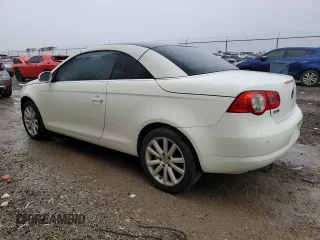 2007 Volkswagen Eos 2.0T with VIN WVWFA71F57V052000, listed as a Copart auction lot 87598495 with 128,610 mi miles and Salvage Title. Bid and sale history available at DreamBid. Image 2.