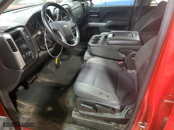 2014 Chevrolet Silverado 1500 LT with VIN 3GCUKREH1EG424966, listed as a Copart auction lot 50300545 with 95,768 mi miles and Salvage Title. Bid and sale history available at carsss.com. Image 7.
