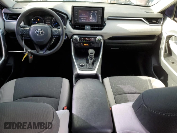 2019 Toyota RAV4 Hybrid XLE with VIN 2T3RWRFV9KW016418, listed as a Copart auction lot 43020565 with 86,362 mi miles and Salvage Title. Bid and sale history available at carsss.com. Image 8.