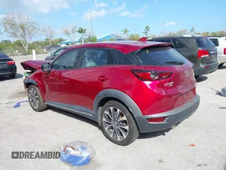 2019 Mazda CX-3 Grand Touring with VIN JM1DKFD70K0431771, listed as a IAAI auction lot 41589257 with 90,119 mi miles. Bid and sale history available at carsss.com. Image 3.
