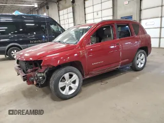 2015 Jeep Compass High Altitude Edition with VIN 1C4NJDEB4FD121703, listed as a Copart auction lot 48828065 with 126,805 mi miles and Salvage Title. Bid and sale history available at carsss.com. Image 1.