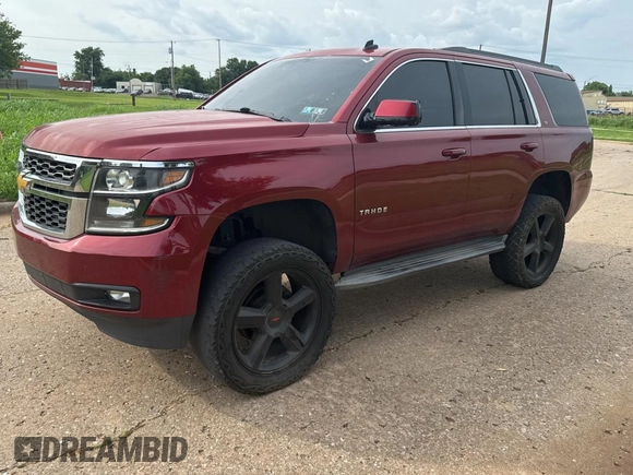 2015 Chevrolet Tahoe LT z VIN 1GNSKBKC4FR103035, wystawiony jako Copart lot #60753305 z przebiegiem 226 136 mil mil oraz Czysty tytuł • Clean title. Historia ofert i sprzedaży dostępna na DreamBid. Obrazek 2.