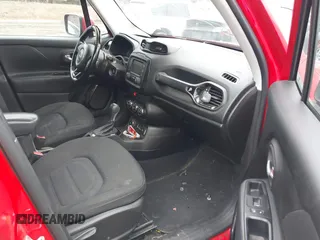 2017 Jeep Renegade Latitude with VIN ZACCJBBBXHPG47418, listed as a IAAI auction lot 41533128 with 123,991 mi miles. Bid and sale history available at carsss.com. Image 5.