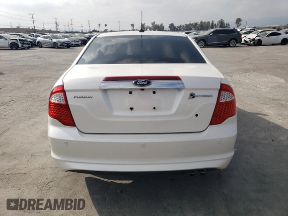 2010 Ford Fusion Hybrid with VIN 3FADP0L3XAR280889, listed as a Copart auction lot 54576705 with 95,203 mi miles and Salvage Title. Bid and sale history available at carsss.com. Image 6.