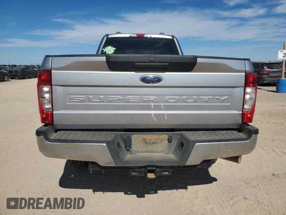 2022 Ford F-250 XL with VIN 1FT7X2BN5NEE57105, listed as a Copart auction lot 78022424 with 40,854 mi miles and Salvage Title. Bid and sale history available at DreamBid. Image 6.