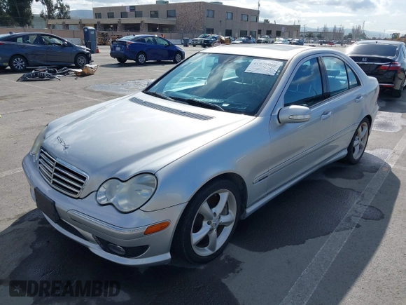 2006 Mercedes-Benz C 230 Sport with VIN WDBRF52H86F746397, listed as a IAAI auction lot 41976060 with 156,614 mi miles and . Bid and sale history available at carsss.com. Image 6.