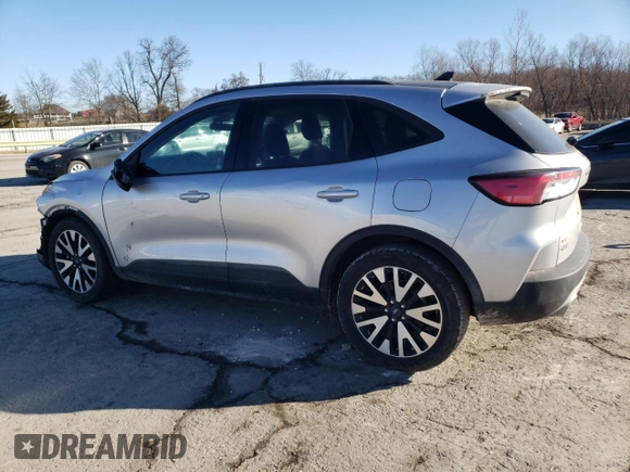 2020 Ford Escape SE Sport Hybrid with VIN 1FMCU0BZXLUB75278, listed as a Copart auction lot 46515075 with 32,263 mi miles and Salvage Title. Bid and sale history available at DreamBid. Image 2.
