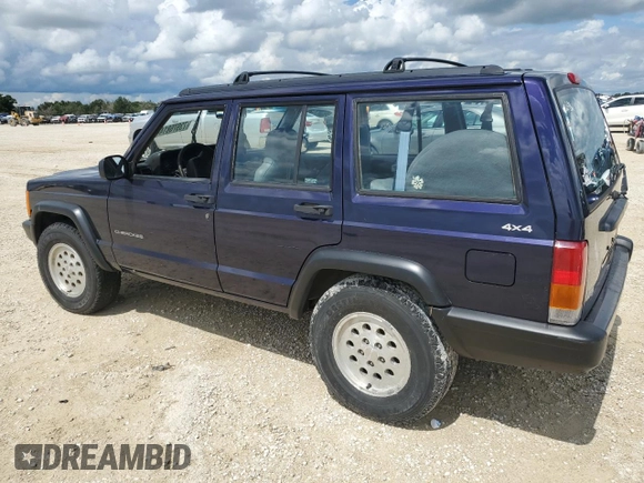 1998 Jeep Cherokee Sport with VIN 1J4FJ68S1WL149793, listed as a Copart auction lot 73976814 with 0 mi miles and Salvage Title. Bid and sale history available at carsss.com. Image 2.