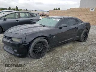 2014 Chevrolet Camaro LT with VIN 2G1FB1E32E9162182, listed as a Copart auction lot 53104875 with 182,315 mi miles and Salvage title. Bid and sale history available at DreamBid. Image 1.