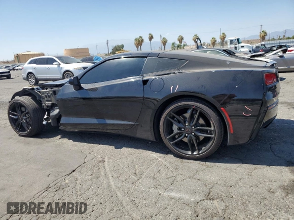 2019 Chevrolet Corvette 1LT with VIN 1G1YB2D73K5121961, listed as a Copart auction lot 67285134 with 48,447 mi miles and Salvage Title. Bid and sale history available at carsss.com. Image 2.