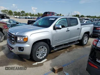 2017 GMC Canyon 4WD SLT with VIN 1GTG6DEN3H1310562, listed as a Copart auction lot 64021744 with 86,594 mi miles and Salvage Title. Bid and sale history available at carsss.com. Image 1.