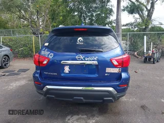 2019 Nissan Pathfinder SV with VIN 5N1DR2MN7KC619975, listed as a IAAI auction lot 39309211 with 120,658 mi miles and . Bid and sale history available at DreamBid. Image 16.