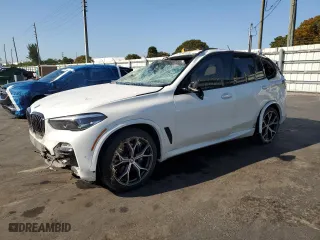 2021 BMW X5 sDrive40i with VIN 5UXCR4C0XM9F63730, listed as a Copart auction lot 50540425 with 0 mi miles and Non Repairable. Bid and sale history available at carsss.com. Image 1.
