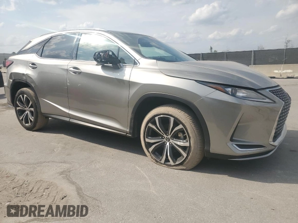 2022 Lexus RX with VIN 2T2HZMAA2NC248749, listed as a Copart auction lot 49167745 with 18,983 mi miles and Salvage Title. Bid and sale history available at carsss.com. Image 4.