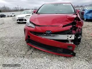 2019 Toyota Prius L Eco with VIN JTDKARFU8K3068844, listed as a Copart auction lot 49662565 with 104,366 mi miles and Salvage Title. Bid and sale history available at carsss.com. Image 14.