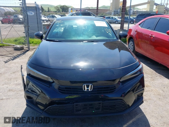 2024 Honda Civic Sedan Sport with VIN 2HGFE2F57RH551885, listed as a IAAI auction lot 41839279 with 22,410 mi miles. Bid and sale history available at carsss.com. Image 12.