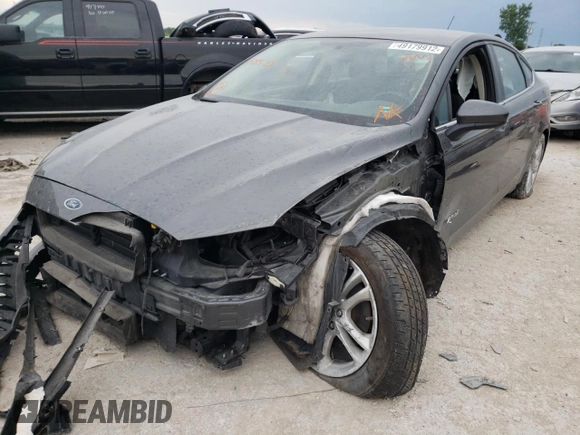 2018 Ford Fusion Hybrid SE with VIN 3FA6P0LU7JR158573, listed as a Copart auction lot 49179912 with 0 mi miles. Bid and sale history available at carsss.com. Image 2.