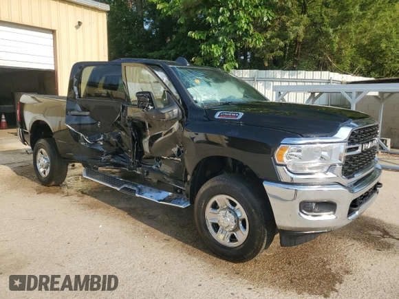 2024 Ram 2500 Big Horn with VIN 3C6UR5DJ2RG348373, listed as a Copart auction lot 63569185 with 16,077 mi miles and Clean title. Bid and sale history available at DreamBid. Image 4.