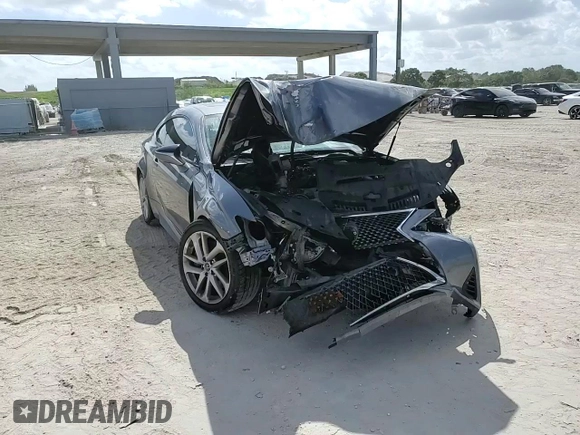 2019 Lexus RC 300 with VIN JTHHA5BC8K5009912, listed as a Copart auction lot 44950345 with Not provided miles and Non repairable. Bid and sale history available at DreamBid. Image 14.