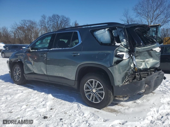 2023 Chevrolet Traverse LT Cloth with VIN 1GNEVGKW1PJ118149, listed as a Copart auction lot 45736415 with 25,549 mi miles and Salvage Title. Bid and sale history available at carsss.com. Image 2.