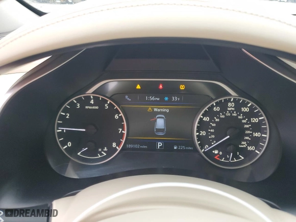 2015 Nissan Murano Platinum with VIN 5N1AZ2MH2FN274815, listed as a Copart auction lot 43622595 with 189,102 mi miles and Salvage Title. Bid and sale history available at carsss.com. Image 9.