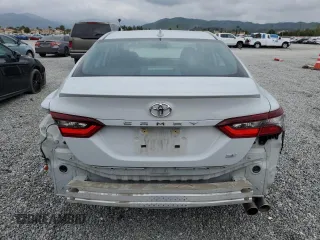 2022 Toyota Camry SE with VIN 4T1G11AK0NU002196, listed as a Copart auction lot 52739605 with 47,586 mi miles and Salvage Title. Bid and sale history available at DreamBid. Image 6.