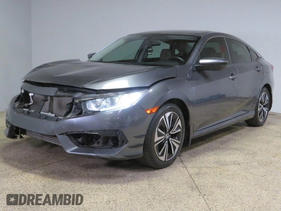 2017 Honda Civic Sedan EX-L with VIN 2HGFC1F70HH645185, listed as a Copart auction lot 73703614 with 132,384 mi miles and Clean Title. Bid and sale history available at carsss.com. Image 2.