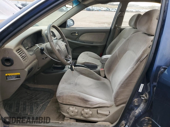 2004 Hyundai Sonata with VIN KMHWF25S44A077187, listed as a Copart auction lot 47595755 with 285,876 mi miles and Clean Title. Bid and sale history available at carsss.com. Image 7.