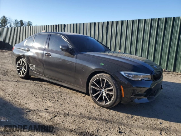 2020 BMW 3 Series 330i xDrive with VIN 3MW5R7J04L8B23519, listed as a Copart auction lot 50749415 with 103,324 mi miles and Salvage Title. Bid and sale history available at carsss.com. Image 4.