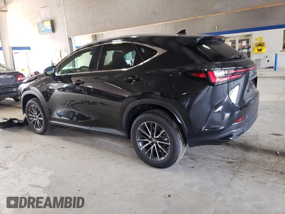 2025 Lexus NX 350 with VIN 2T2AGCEZ9SC063952, listed as a Copart auction lot 74390434 with 1,483 mi miles and Salvage title. Bid and sale history available at DreamBid. Image 2.