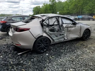 2025 Mazda 3 S Select Sport with VIN 3MZBPABM0SM460122, listed as a Copart auction lot 55444645 with Not Provided miles and Non Repairable. Bid and sale history available at DreamBid. Image 3.