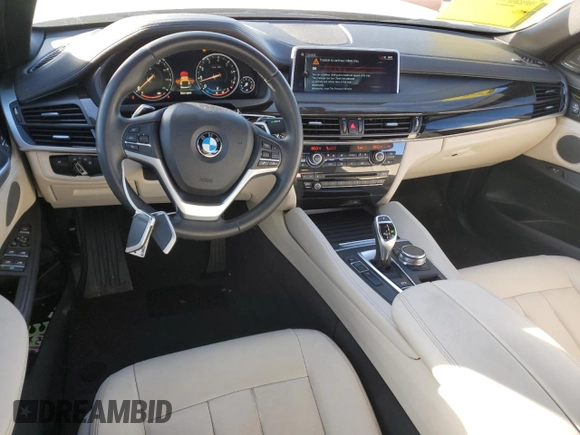 2017 BMW X6 sDrive35i with VIN 5UXKU0C34H0F99839, listed as a Copart auction lot 39993974 with 48,893 mi miles. Bid and sale history available at carsss.com. Image 8.