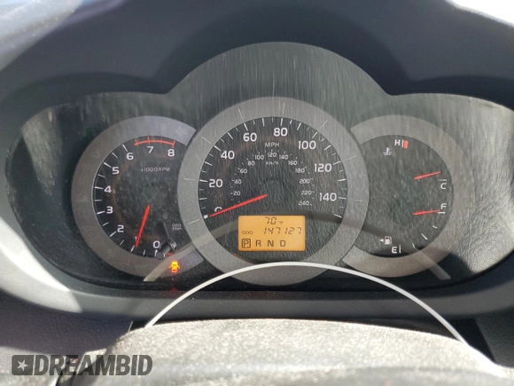 2010 Toyota RAV4 Sport with VIN JTMWK4DV9AD003233, listed as a Copart auction lot 53918805 with 147,127 mi miles and Salvage title. Bid and sale history available at DreamBid. Image 9.