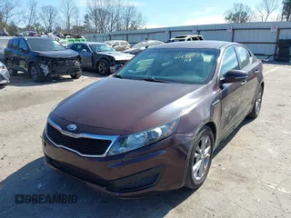 2011 Kia Optima LX with VIN KNAGM4A73B5078538, listed as a IAAI auction lot 41694077 with 217,822 mi miles and . Bid and sale history available at DreamBid. Image 2.