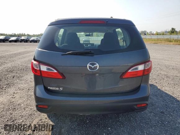 2013 Mazda 5 Touring with VIN JM1CW2CL5D0152715, listed as a Copart auction lot 71315534 with 219,315 mi miles and Salvage Title. Bid and sale history available at DreamBid. Image 6.