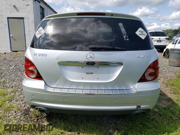 2008 Mercedes-Benz R 3.5L with VIN 4JGCB65E88A074539, listed as a Copart auction lot 68353544 with Not provided miles and Salvage title. Bid and sale history available at DreamBid. Image 6.