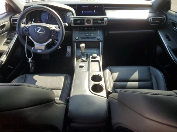 2015 Lexus IS 350 with VIN JTHBE1D25F5016443, listed as a Copart auction lot 46630475 with 125,256 mi miles and Salvage Title. Bid and sale history available at carsss.com. Image 8.
