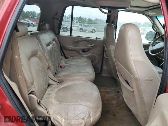 2002 Ford Expedition XLT с VIN 1FMEU17L42LA40949, выставлен на аукционе Copart как лот 52970775 с пробегом Не указан миль и Списание • Salvage title. История ставок и продаж доступна на DreamBid. Изображение 11.