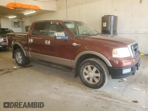 2005 Ford F-150 XLT z VIN 1FTPW14585KF04493, wystawiony jako Copart lot #60374755 z przebiegiem 239 570 mil mil oraz Czysty tytuł • Clean title. Historia ofert i sprzedaży dostępna na DreamBid. Obrazek 4.