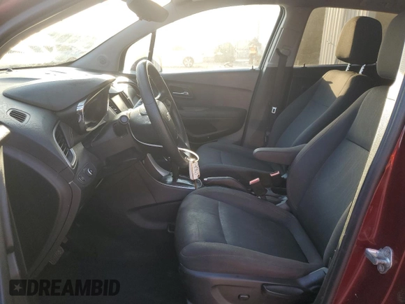 2017 Chevrolet Trax LT with VIN 3GNCJLSB1HL130305, listed as a Copart auction lot 53644595 with 97,128 mi miles and Salvage Title. Bid and sale history available at carsss.com. Image 7.