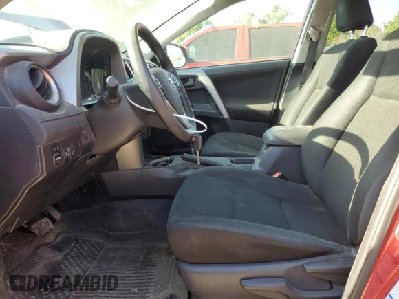 2017 Toyota RAV4 LE with VIN 2T3BFREV9HW543578, listed as a Copart auction lot 57887255 with 97,688 mi miles and Salvage title. Bid and sale history available at DreamBid. Image 7.