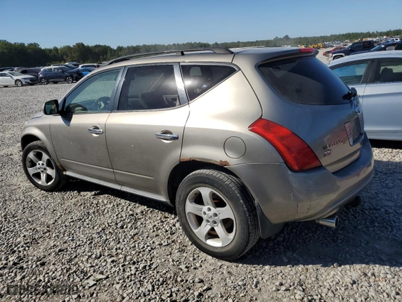 2003 Nissan Murano SE with VIN JN8AZ08W13W227643, listed as a Copart auction lot 74222574 with 209,862 mi miles and Salvage Title. Bid and sale history available at carsss.com. Image 2.
