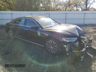 2021 Audi A8 with VIN WAU8DAF82MN022503, listed as a Copart auction lot 76598934 with 60,631 mi miles and Salvage Title. Bid and sale history available at carsss.com. Image 4.
