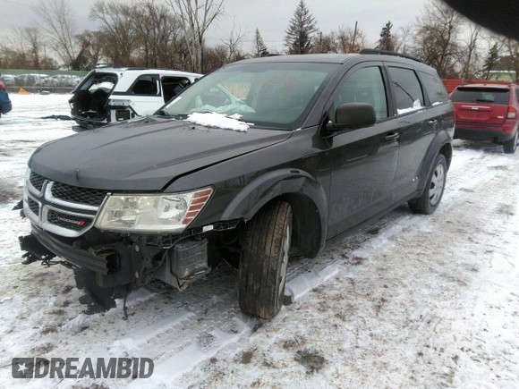 2016 Dodge Journey SE with VIN 3C4PDCAB0GT164835, listed as a IAAI auction lot 41093557 with 124,866 mi miles and . Bid and sale history available at DreamBid. Image 2.