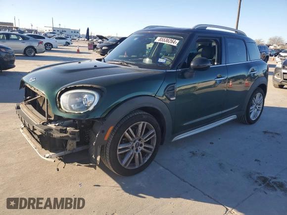 2018 MINI Countryman Cooper z VIN WMZYS7C31J3E08621, wystawiony jako Copart lot #85536264 z przebiegiem 108 629 mil mil oraz Szkoda całkowita • Salvage title. Historia ofert i sprzedaży dostępna na DreamBid. Obrazek 1.