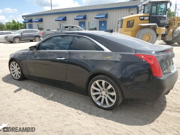 2015 Cadillac ATS Coupe Standard RWD with VIN 1G6AA1RX6F0118198, listed as a Copart auction lot 52829534 with 58,833 mi miles and Salvage Title. Bid and sale history available at carsss.com. Image 2.