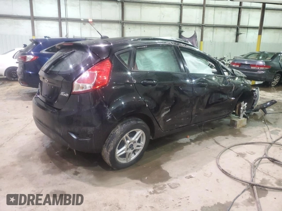 2017 Ford Fiesta SE with VIN 3FADP4EJ6HM156662, listed as a Copart auction lot 47542925 with Not Provided miles and Non Repairable. Bid and sale history available at DreamBid. Image 3.