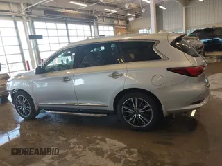 2017 Infiniti QX60 with VIN 5N1DL0MM3HC525307, listed as a IAAI auction lot 41578552 with 54,313 mi miles and . Bid and sale history available at DreamBid. Image 14.