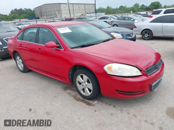 2011 Chevrolet Impala LS Fleet with VIN 2G1WF5EK9B1294322, listed as a IAAI auction lot 42040664 with 177,426 mi miles and . Bid and sale history available at DreamBid. Image 1.